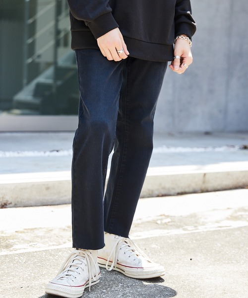 MONO-MART(モノマート)の「ヴィンテージウォッシングカットオフテーパードスキニーデニム(その他パンツ・メンズ・ブラック系その他/ブルー系その他/ブルー系その他3/ブルー系その他4/ブルー系その他5・S/M/L/XL)」の19枚目の写真