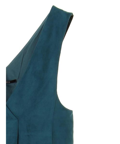 YECCA VECCA（イェッカヴェッカ）の「・フェイクスエードジャンスカ（ワンピース・レディース・モカ/ベージュ系その他/ブルーグリーン・FREE）」の10枚目の写真