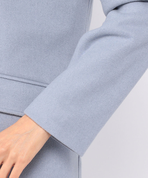 Petit Honfleur（プチオンフルール）の「フードコート（ダウンジャケット/コート・レディース・ベージュ/グレー/サックスブルー・11号/9号/13号）」の20枚目の写真