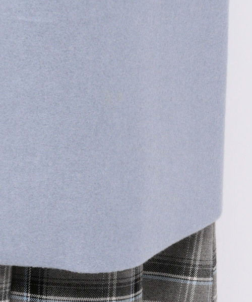 Petit Honfleur（プチオンフルール）の「フードコート（ダウンジャケット/コート・レディース・ベージュ/グレー/サックスブルー・11号/9号/13号）」の12枚目の写真