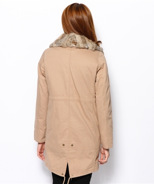 BEAUTY&YOUTH UNITED ARROWS（ビューティーアンドユースユナイテッドアローズ）の「BYBC ブロークンダウンミリタリーライナーコート ◆（その他アウター・レディース・ベージュ/オリーブ・SMALL/MEDIUM）」の5枚目の写真