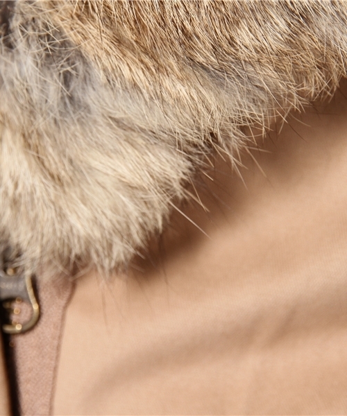 BEAUTY&YOUTH UNITED ARROWS（ビューティーアンドユースユナイテッドアローズ）の「BYBC ブロークンダウンミリタリーライナーコート ◆（その他アウター・レディース・ベージュ/オリーブ・SMALL/MEDIUM）」の12枚目の写真