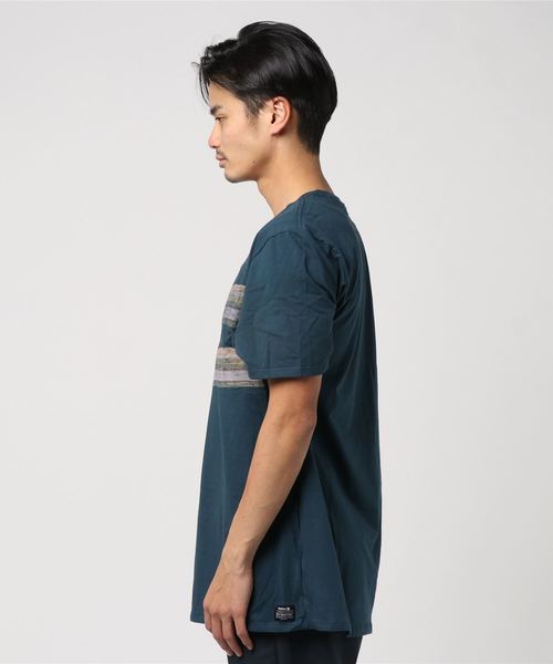 Hurley (ハーレー)の「M PRM PEND BADLANDS TEE SS / ハーレー ロゴプリントTシャツ ユニセックス(Tシャツ/カットソー・メンズ・ネイビー・SMALL/MEDIUM/LARGE)」の3枚目の写真