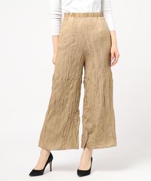STYLEBLOCK（スタイルブロック）の「シアーツイルランダムプリーツワイドパンツ（その他パンツ）」