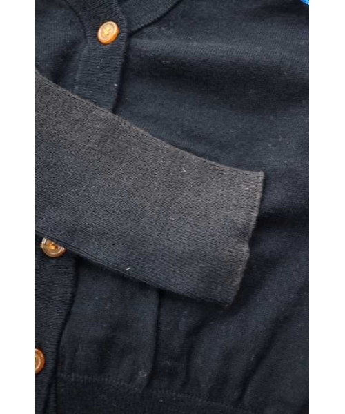 ブランド古着】リボンオーブ刺繍カーディガン（カーディガン/ボレロ