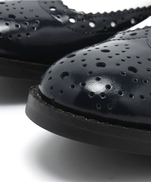 And A(アンドエー)の「サイドゴアブーツ(ブーツ・レディース・オフホワイト/ネイビー・23.5cm/24.5cm)」の7枚目の写真