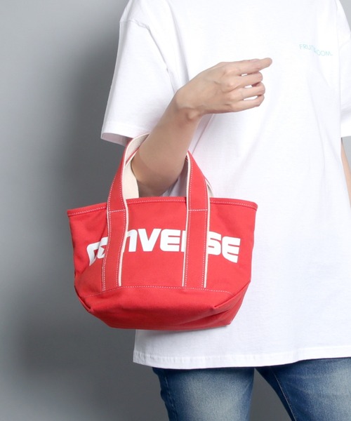 CONVERSE（コンバース）の「【CONVERSE/コンバース】canvasS tote/キャンバスSトートバッグ（トートバッグ・レディース・ベージュ/オフホワイト/ブラック系その他/ネイビー/ブラック/ダークベージュ/グレー/ベージュ系その他/ブルー系その他/カーキ/ブラック系その他2/グリーン/ライトブラウン/アイボリー/ブルー/ブラック系その他3/レッド系その他/グリーン系その他/その他11/ワインレッド・FREE）」の19枚目の写真
