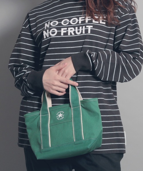 CONVERSE（コンバース）の「【CONVERSE/コンバース】canvasS tote/キャンバスSトートバッグ（トートバッグ・レディース・ベージュ/オフホワイト/ブラック系その他/ネイビー/ブラック/ダークベージュ/グレー/ベージュ系その他/ブルー系その他/カーキ/ブラック系その他2/グリーン/ライトブラウン/アイボリー/ブルー/ブラック系その他3/レッド系その他/グリーン系その他/その他11/ワインレッド・FREE）」の14枚目の写真