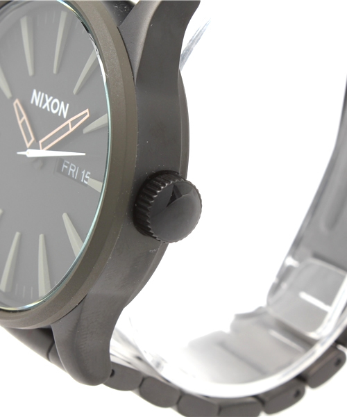 bpr BEAMS（ビーピーアール ビームス ）の「NIXON / Sentry SS BK/GY（アナログ腕時計・メンズ・ブラック・ONE SIZE）」の2枚目の写真