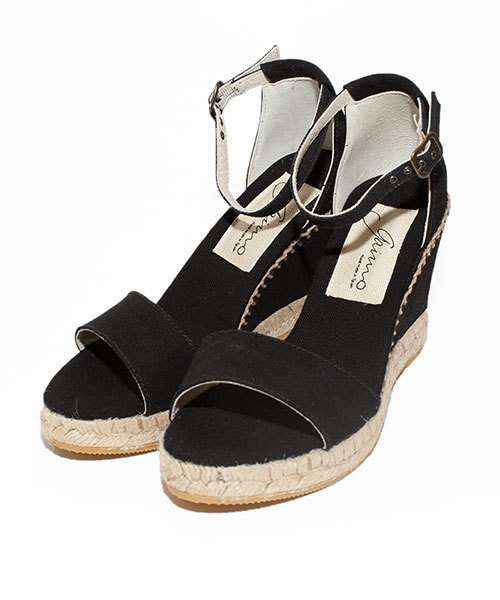 NANO universe（ナノユニバース）の「GAIMO/別注キャンバスシンプルエスパ（サンダル・レディース・ブラック/グレー/カーキ/オレンジ系その他/ベージュ・35/36/38/37）」の12枚目の写真