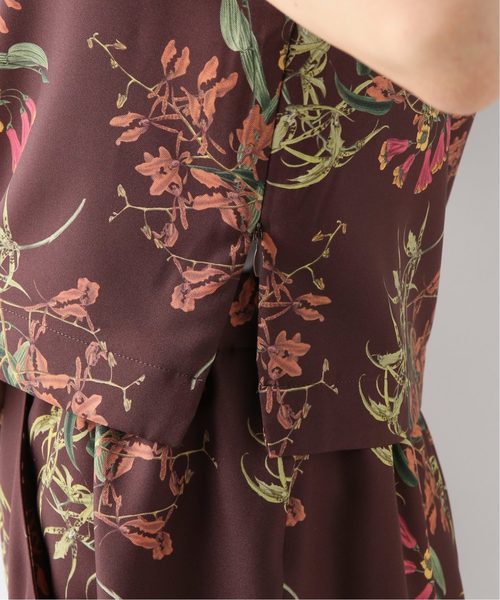 ELIN(エリン)の「【ELIN】Print asymmetry top(シャツ/ブラウス・レディース・ホワイト系その他/ボルドー・38)」の10枚目の写真