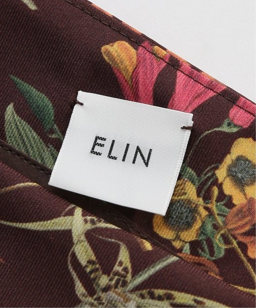 ELIN(エリン)の「【ELIN】Print asymmetry top(シャツ/ブラウス・レディース・ホワイト系その他/ボルドー・38)」の8枚目の写真