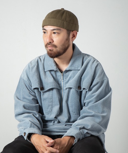 RACAL（ラカル）の「RLZ Ltd. Roll Cap / RLZ ロールキャップ（キャップ・メンズ・インディゴブルー/ベージュ/ブラック/アイボリー/オリーブ/チャコールグレー・FREE）」の13枚目の写真