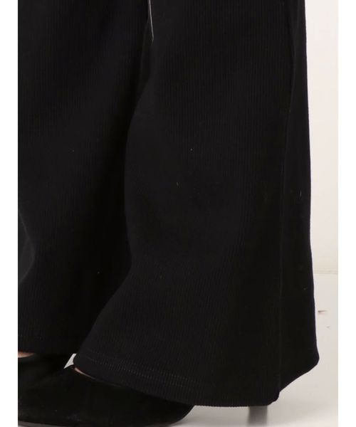 EMODA(エモダ)の「フィットフレアパンツ(その他パンツ・レディース・ブラック/ブラウン・FREE)」の14枚目の写真