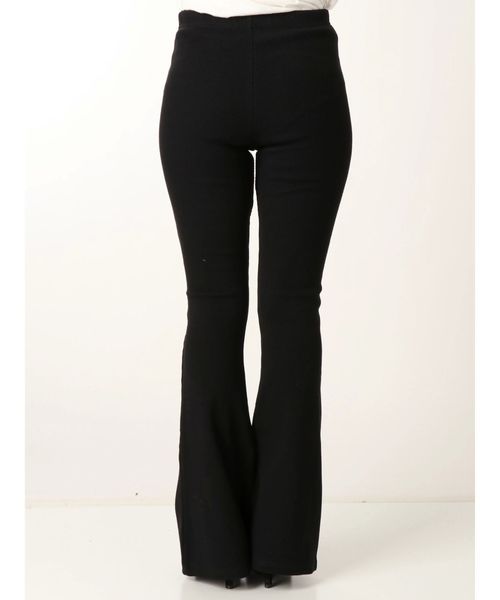 EMODA(エモダ)の「フィットフレアパンツ(その他パンツ・レディース・ブラック/ブラウン・FREE)」の17枚目の写真