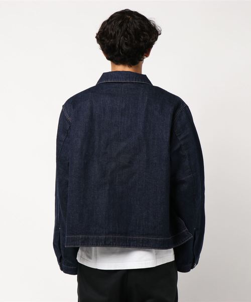 bukht（ブフト）の「bukht / ブフト GIG G-JAN 13OZ SELVAGE DENIM（ブルゾン・メンズ・ネイビー/ブラック・MEDIUM/LARGE）」の18枚目の写真