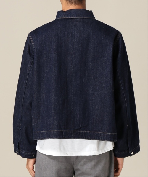 bukht（ブフト）の「bukht / ブフト GIG G-JAN 13OZ SELVAGE DENIM（ブルゾン・メンズ・ネイビー/ブラック・MEDIUM/LARGE）」の4枚目の写真