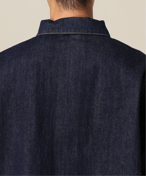 bukht（ブフト）の「bukht / ブフト GIG G-JAN 13OZ SELVAGE DENIM（ブルゾン・メンズ・ネイビー/ブラック・MEDIUM/LARGE）」の6枚目の写真