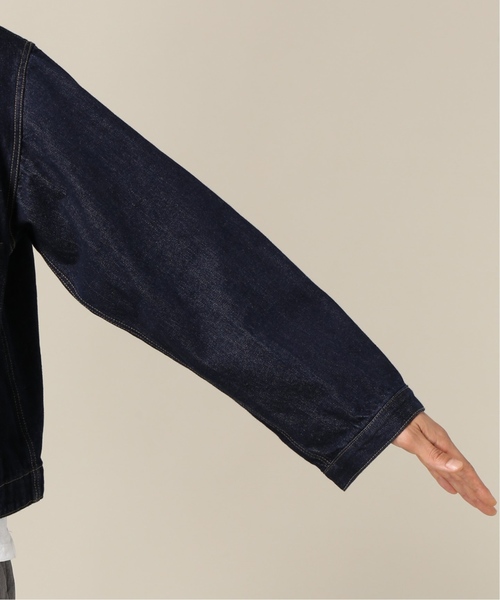 bukht（ブフト）の「bukht / ブフト GIG G-JAN 13OZ SELVAGE DENIM（ブルゾン・メンズ・ネイビー/ブラック・MEDIUM/LARGE）」の7枚目の写真