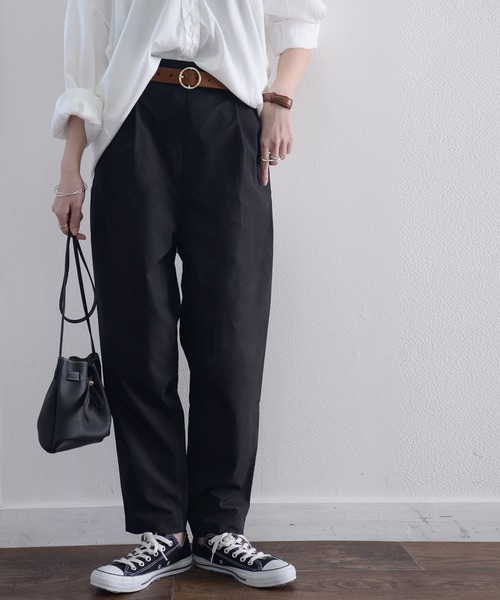 セール Classical Elf Malevie 雨の日でも気分が晴れるテーパードパンツ フルレングス その他パンツ Classicalelf クラシカルエルフ のファッション通販 Zozotown