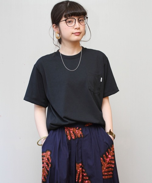 GYMPHLEX（ジムフレックス）の「GYMPHLEX / ジムフレックス　ポリコットンTEE POLICOTTN TEE #J-1411（Tシャツ/カットソー・レディース・ブラック/ストーン/ベージュ/ホワイト・14）」の20枚目の写真