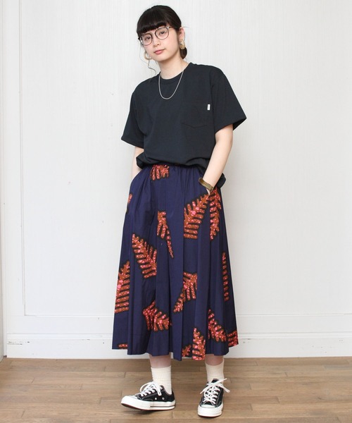 GYMPHLEX（ジムフレックス）の「GYMPHLEX / ジムフレックス　ポリコットンTEE POLICOTTN TEE #J-1411（Tシャツ/カットソー・レディース・ブラック/ストーン/ベージュ/ホワイト・14）」の17枚目の写真