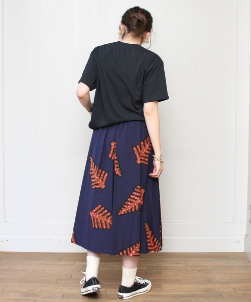 GYMPHLEX（ジムフレックス）の「GYMPHLEX / ジムフレックス　ポリコットンTEE POLICOTTN TEE #J-1411（Tシャツ/カットソー・レディース・ブラック/ストーン/ベージュ/ホワイト・14）」の15枚目の写真