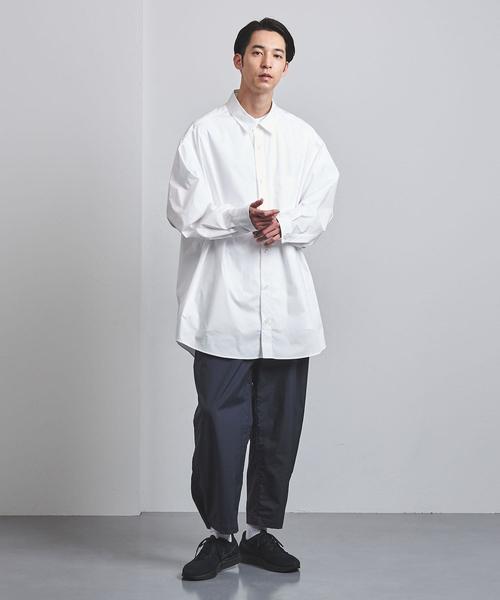 EN ROUTE（アンルート）の「＜EN ROUTE（アンルート）＞ タイプライター ビックシルエット レギュラー（シャツ/ブラウス・メンズ・ダークグレー/ライトグレー/ホワイト・2/3/1）」の18枚目の写真