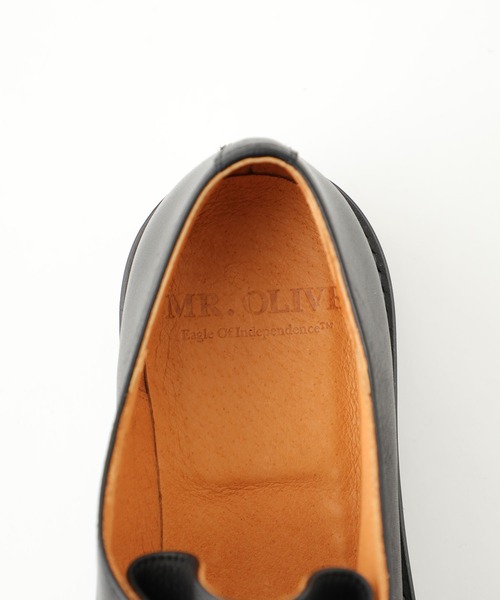 MR.OLIVE（ミスターオリーブ）の「【MR.OLIVE】チロリアンシューズ / ME529（ドレスシューズ・メンズ・ブラウン/ブラック・26.5/27.5）」の20枚目の写真