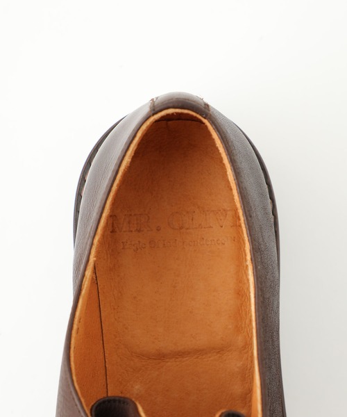 MR.OLIVE（ミスターオリーブ）の「【MR.OLIVE】チロリアンシューズ / ME529（ドレスシューズ・メンズ・ブラウン/ブラック・26.5/27.5）」の12枚目の写真