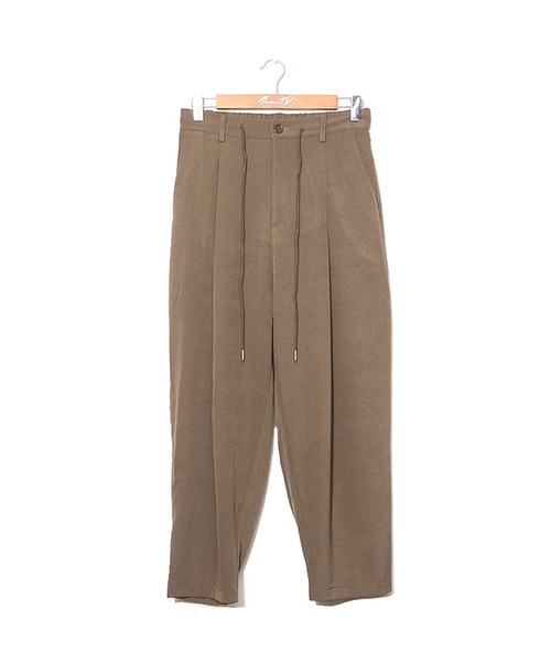 MinoriTY(マイノリティ)の「メンズワイドシルエットアンクルタックパンツ(その他パンツ・メンズ・グリーン/ブラック/モカ・L/M)」の12枚目の写真