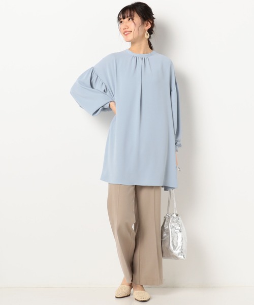 archives(アルシーヴ)の「カルゼフレアパンツ(その他パンツ・レディース・ブルー/グリーン/グレー系その他/ベージュ・MEDIUM)」の18枚目の写真