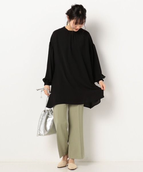 archives(アルシーヴ)の「カルゼフレアパンツ(その他パンツ・レディース・ブルー/グリーン/グレー系その他/ベージュ・MEDIUM)」の20枚目の写真