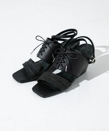 UNITED TOKYO | ダブルアーチレースアップサンダル(サンダル)