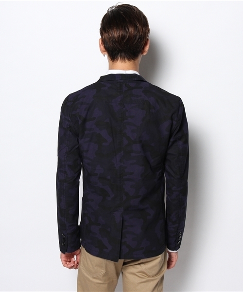 VENCEEXCHANGE（ヴァンスエクスチェンジ）の「ツイルテーラーJK（テーラードジャケット・メンズ・グレー/ブルー/ブルー系その他/ブラック・LARGE/MEDIUM）」の7枚目の写真