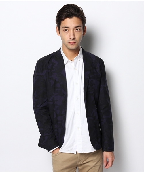 VENCEEXCHANGE（ヴァンスエクスチェンジ）の「ツイルテーラーJK（テーラードジャケット・メンズ・グレー/ブルー/ブルー系その他/ブラック・LARGE/MEDIUM）」の8枚目の写真