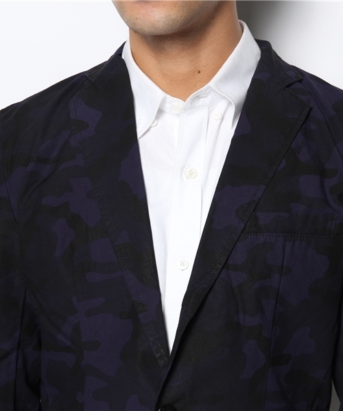 VENCEEXCHANGE（ヴァンスエクスチェンジ）の「ツイルテーラーJK（テーラードジャケット・メンズ・グレー/ブルー/ブルー系その他/ブラック・LARGE/MEDIUM）」の9枚目の写真