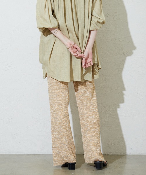 mystic(ミスティック)の「メランジニットパンツ(その他パンツ・レディース・イエロー/グリーン/ブラウン・FREE)」の12枚目の写真