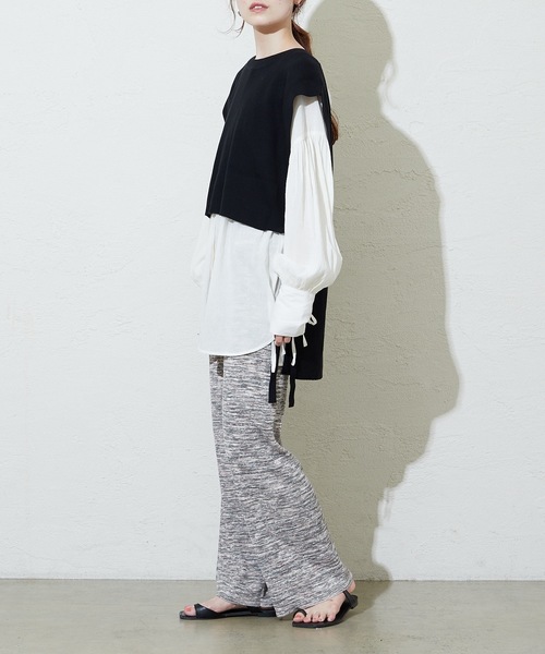 mystic(ミスティック)の「メランジニットパンツ(その他パンツ・レディース・イエロー/グリーン/ブラウン・FREE)」の11枚目の写真