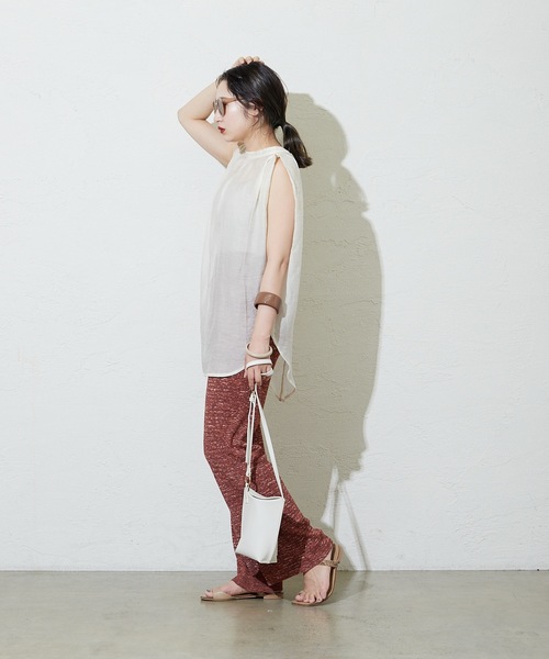 mystic(ミスティック)の「メランジニットパンツ(その他パンツ・レディース・イエロー/グリーン/ブラウン・FREE)」の6枚目の写真