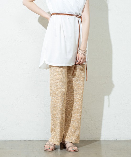 mystic(ミスティック)の「メランジニットパンツ(その他パンツ・レディース・イエロー/グリーン/ブラウン・FREE)」の15枚目の写真