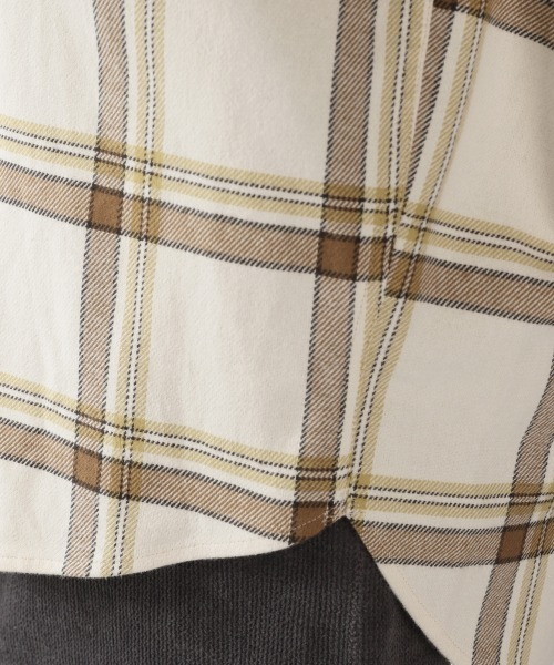 LOWRYS FARM(ローリーズファーム)の「チェックBIGシャツLS 895175(シャツ/ブラウス・レディース・ホワイト系その他/グレー系その他/グリーン系その他・FREE)」の18枚目の写真