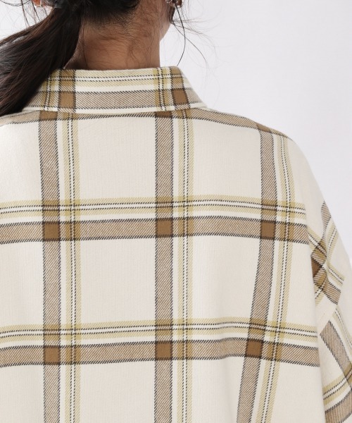 LOWRYS FARM(ローリーズファーム)の「チェックBIGシャツLS 895175(シャツ/ブラウス・レディース・ホワイト系その他/グレー系その他/グリーン系その他・FREE)」の10枚目の写真