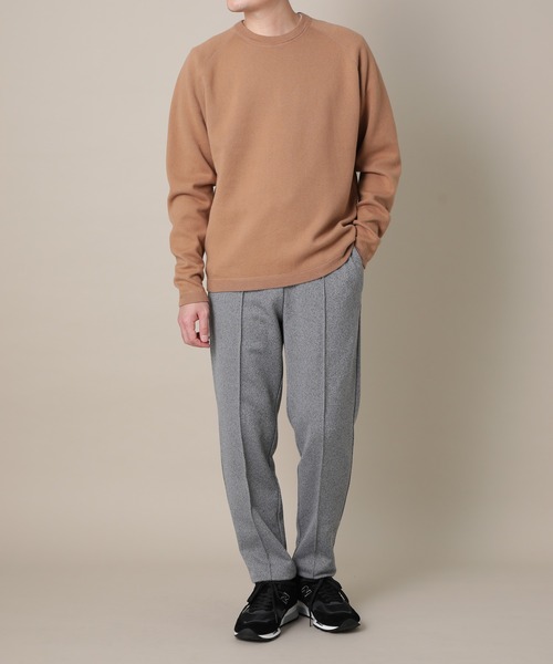 ADAM ET ROPE'(アダムエロペ)の「エステル裏毛イージーパンツ(その他パンツ・メンズ・チャコールグレー/ブラック・S/L/M)」の6枚目の写真