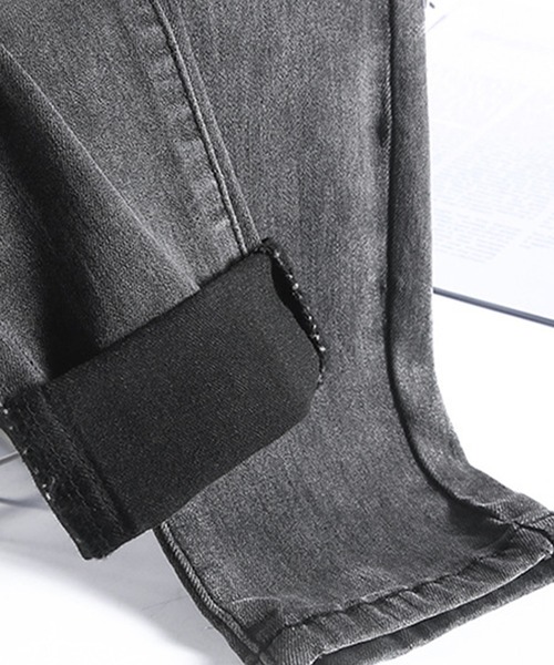 DAY CLOSET(デイ クローゼット)の「レディース タイトハイウエストスキニーパンツ(デニムパンツ・レディース・ブラック/グレー・S/M/L/2XL/4XL/3XL/XL)」の8枚目の写真