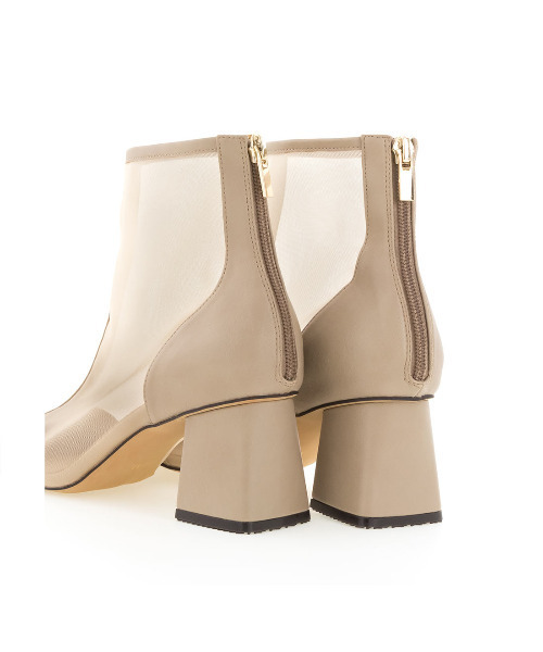 RANDA(ランダ)の「ソフト シースルーショートブーツ(ブーツ・レディース・ベージュ/ブラウン/ブラック・L/S/M/LL)」の13枚目の写真