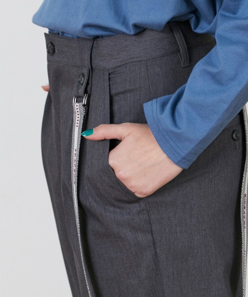 FRAPBOIS（フラボア）の「パロタ（その他パンツ・レディース・ネイビー/グレー系その他・1/2）」の7枚目の写真