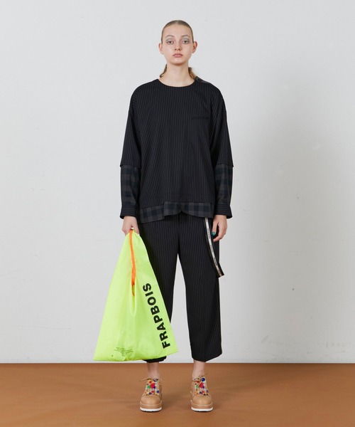 FRAPBOIS（フラボア）の「パロタ（その他パンツ・レディース・ネイビー/グレー系その他・1/2）」の18枚目の写真