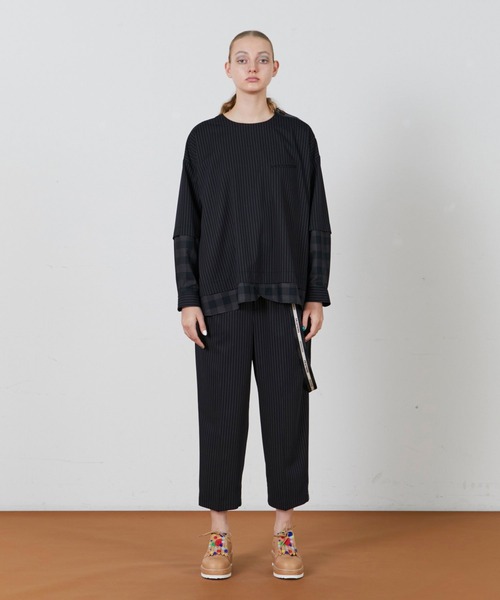 FRAPBOIS（フラボア）の「パロタ（その他パンツ・レディース・ネイビー/グレー系その他・1/2）」の19枚目の写真