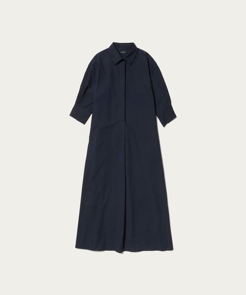 LOEFF【新品】ネイビー　上品ワンピース　ロエフ　ロング　アローズ　二次会 LOEFF【新品】ネイビー 上品ワンピース ロエフ ロング アローズ